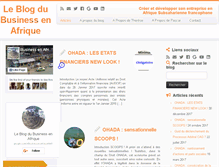 Tablet Screenshot of business-en-afrique.net